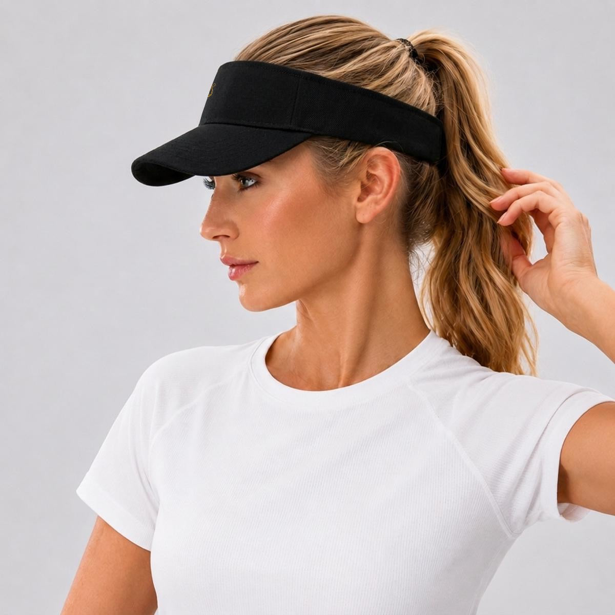 BS Embroidery Open-Top Visor