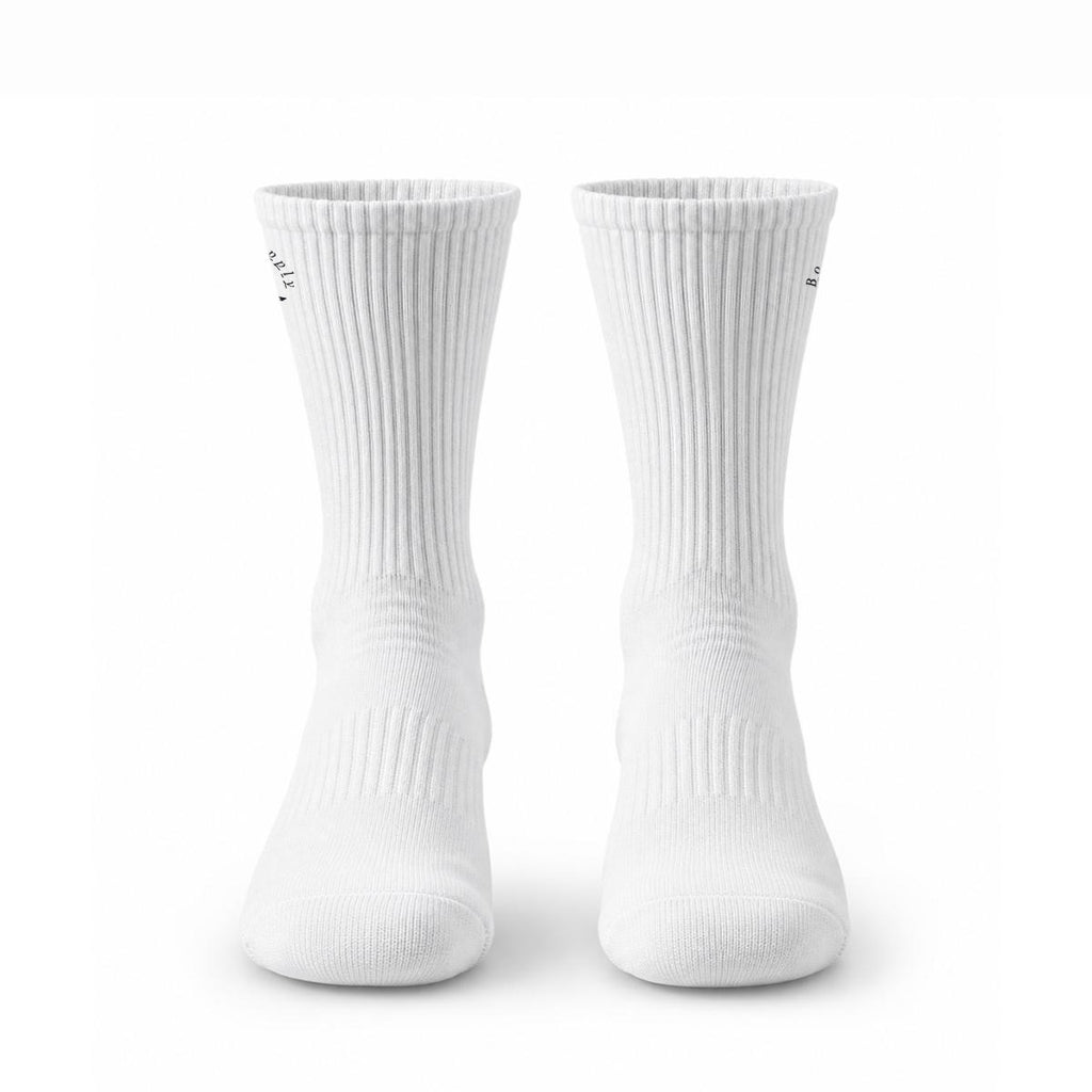 Embroidery Sports Cotton Crew Socks|Cotton