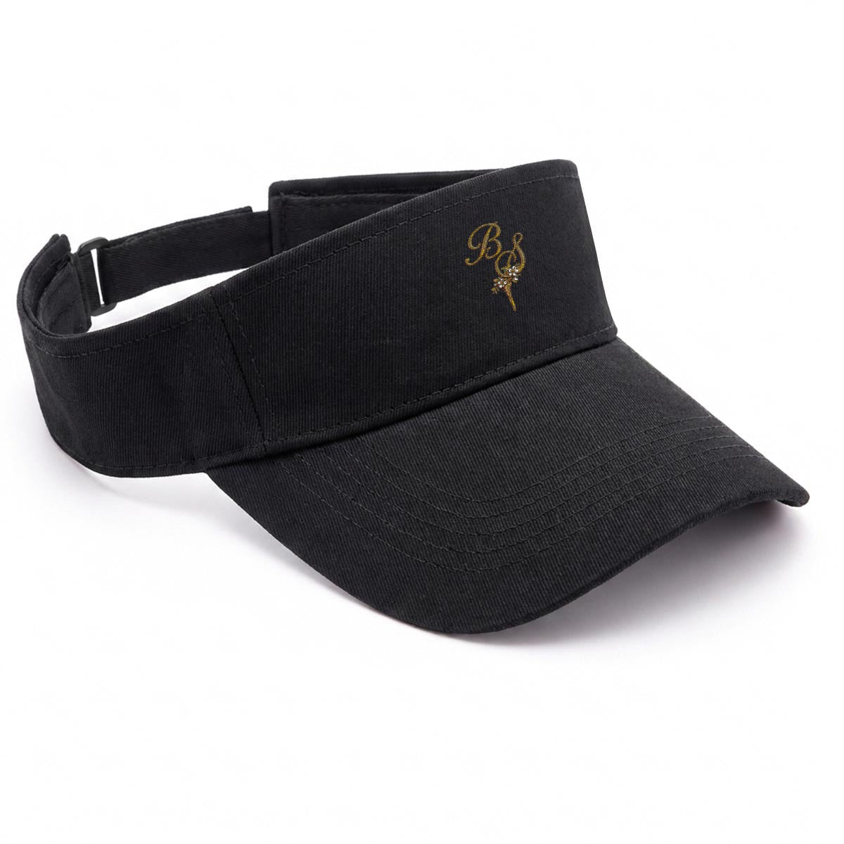 BS Embroidery Open-Top Visor