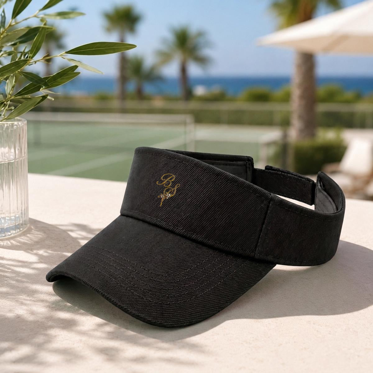 BS Embroidery Open-Top Visor