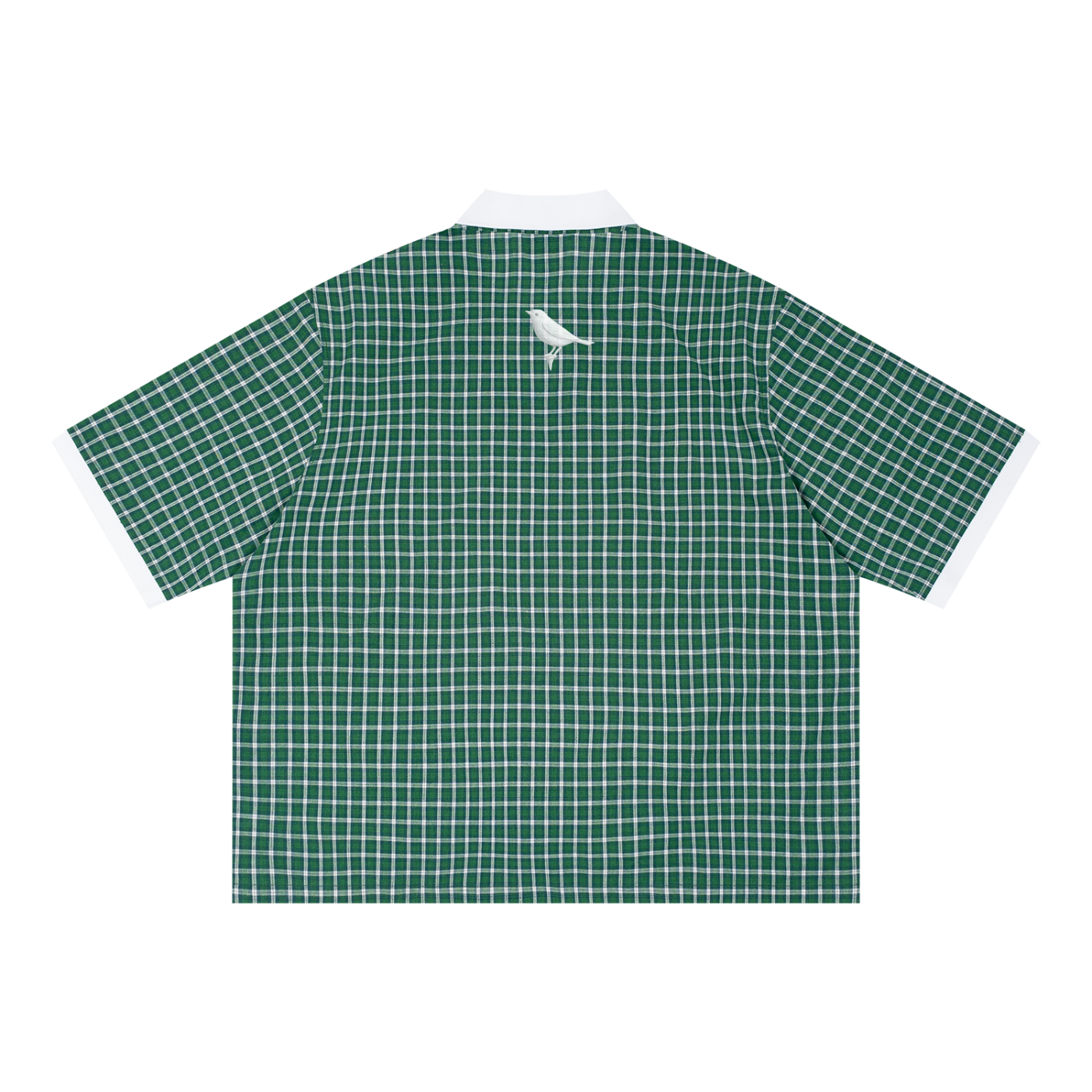 Bogey Plaid Color Block Polo Shirt