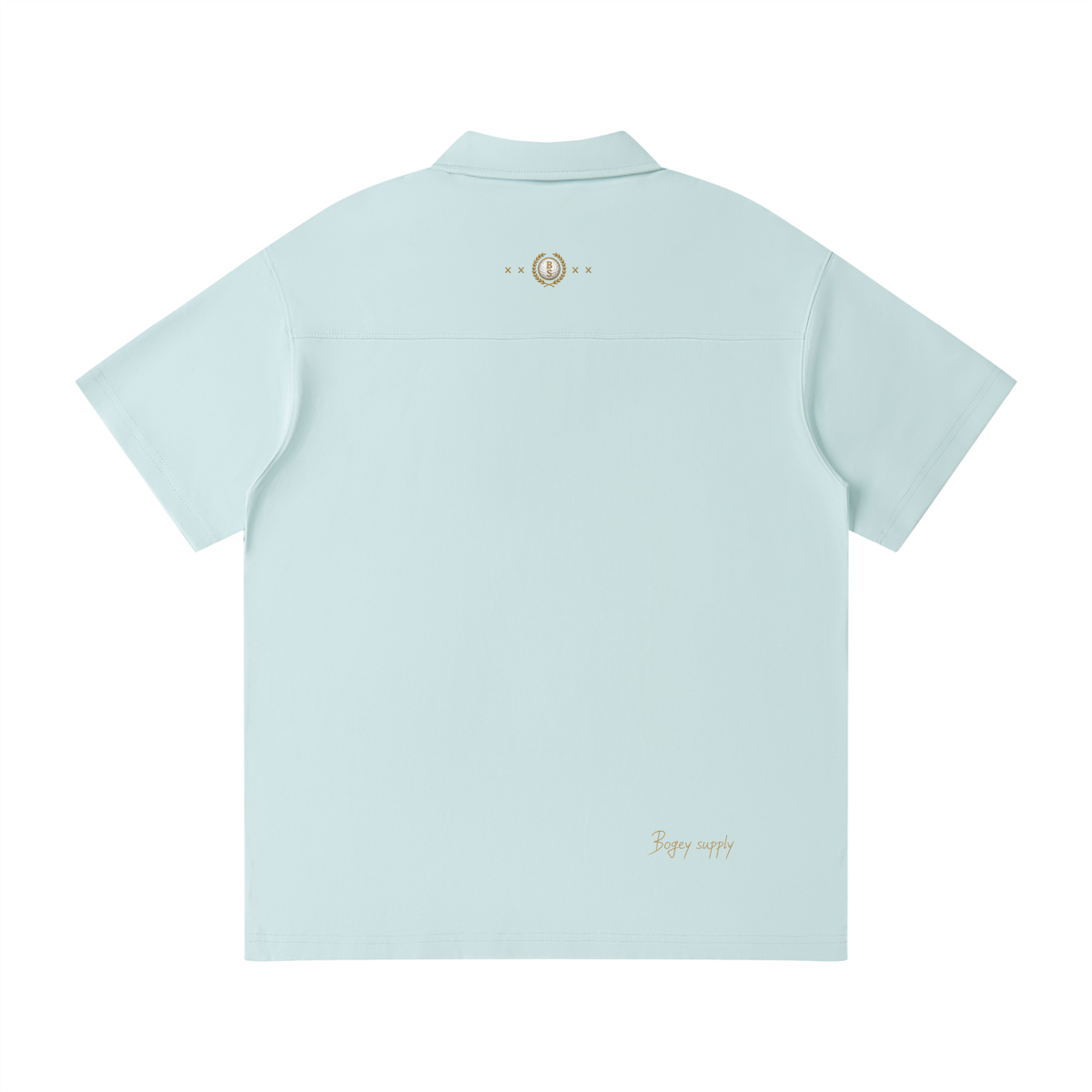 Bogey Cotten Quarter-Zip Polo Shirt