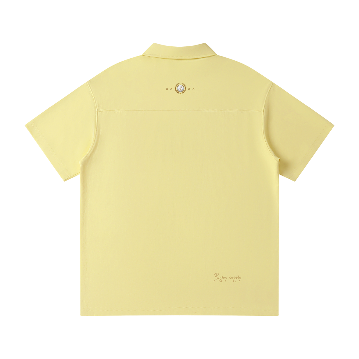 Bogey Cotten Quarter-Zip Polo Shirt