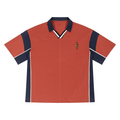 BOGĚ Boxy Color Block Polo Shirt